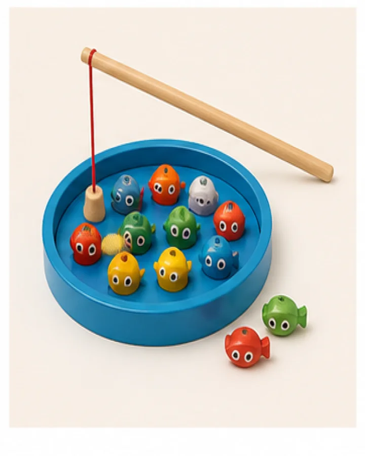 Joc magnetic de pescuit